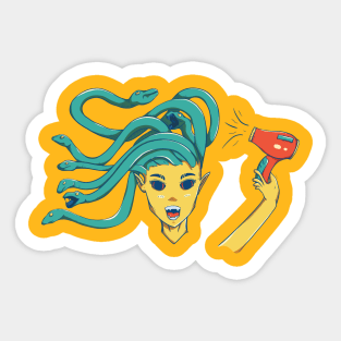 Dry snake Sticker